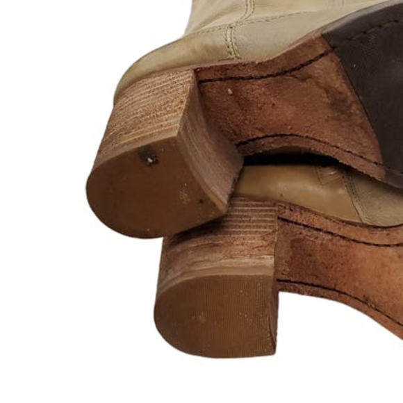 Vince Camuto tan Leather Boots Size: 8.5 - Picture 5 of 5